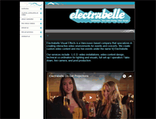 Tablet Screenshot of electrabelle.com